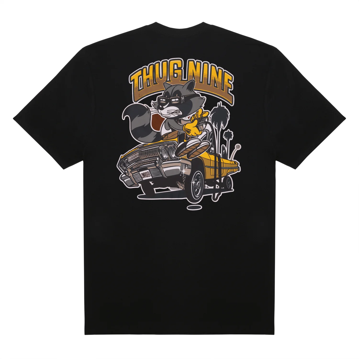 Camiseta Thug Nine Low Life Preto - Maves Store