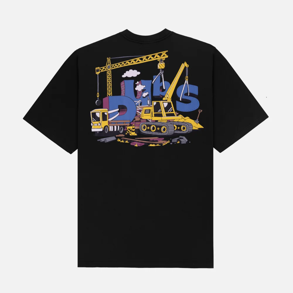 T-Shirt Dubs Construction Preto - Maves Store